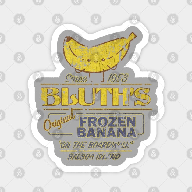 Bluth's Original Frozen Banana - Vintage Magnet by JCD666