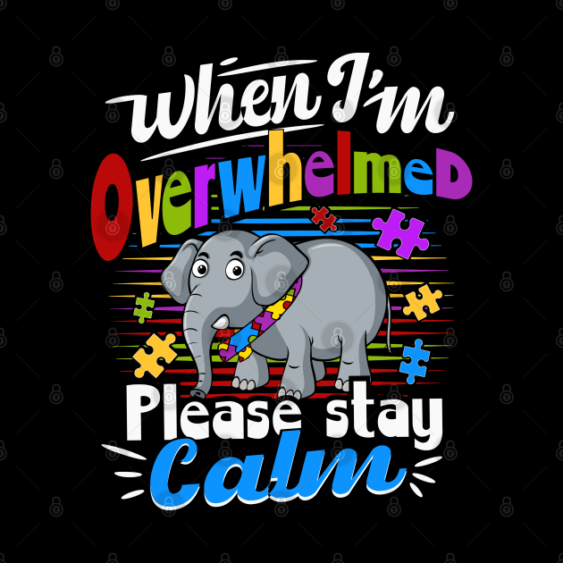 autism elephant awareness by Jandjprints