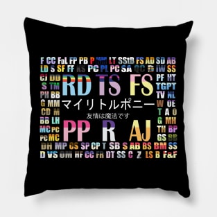 My Little Pony Initials Pillow