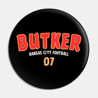 Butker kansas city football 07 Pin