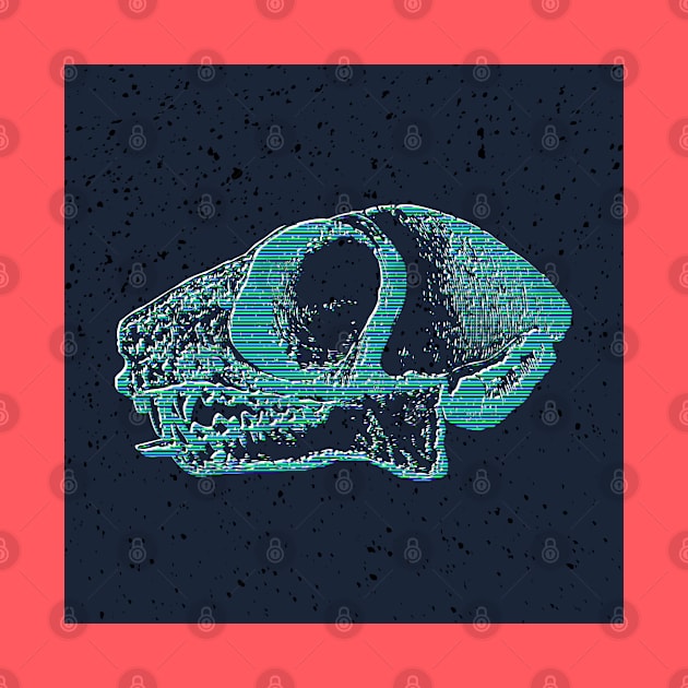 Animal skull by OdllyWeird