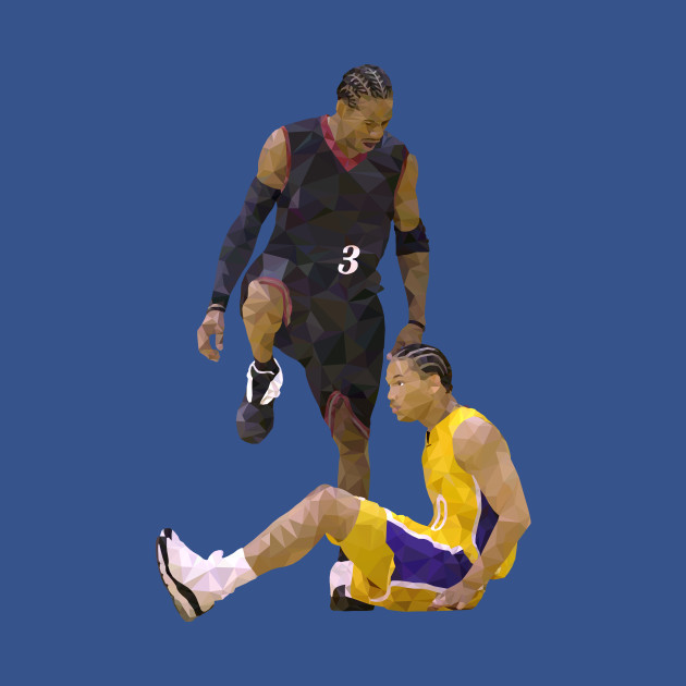 Allen Iverson Step Over Tyronn Lue Allen Iverson TShirt TeePublic