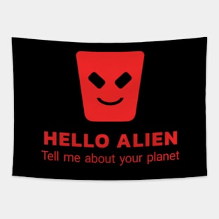 Hello alien - tell me more about your planet Tapestry