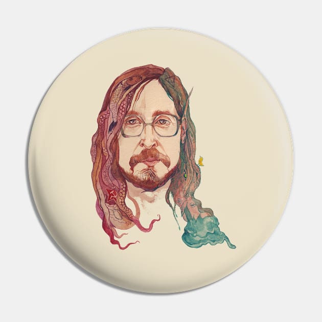 Musician portrait Pin by asya_lisina