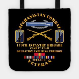 Afghanistan Vet w 170th Inf Bde - OEF  2010 Tote