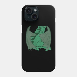 Hand-drawn Wood Dragon - The Shy Phone Case