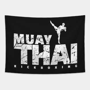 Muay Thai Kickboxing Tapestry