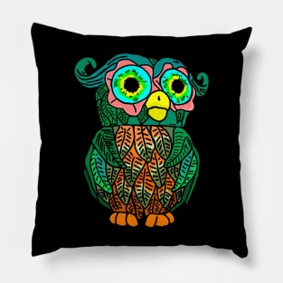 Weird Owl Pillow