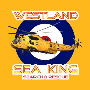 Westland Sea King Search and rescue helicopter in RAF roundel, T-Shirt