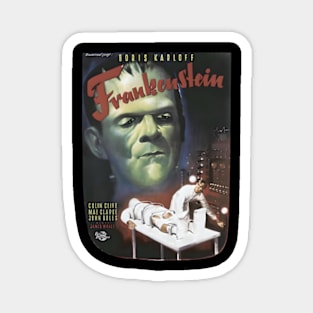 Frankenstein (1931) German Movie Poster Magnet