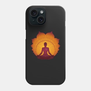 Yoga addiction shirt Phone Case