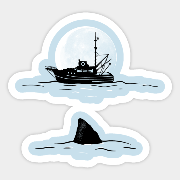 Bigger Boat - Shark Week - Sticker