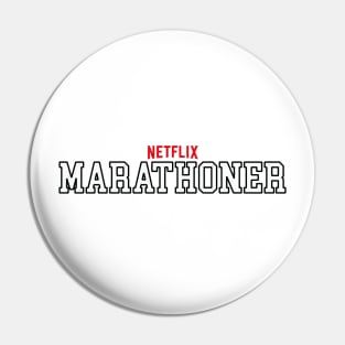 Netflix Marathoner Pin