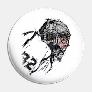 Jonathan Quick Los Angles Sketch Pin