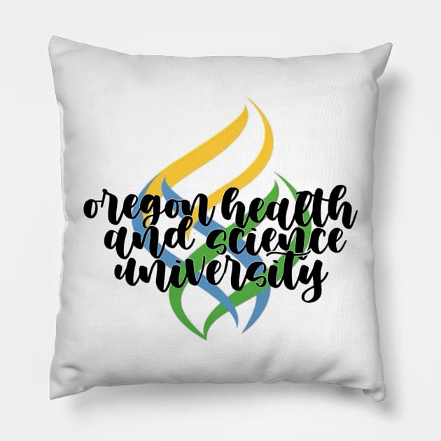 oregon health and science university Pillow by laurwang