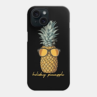 holiday pineapple Phone Case