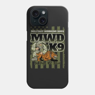 Military Working Dogs K9 Unit Phone Case