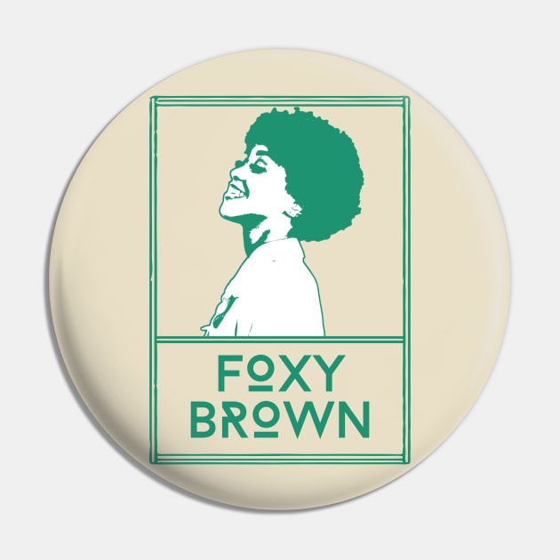 Foxy brown\\retro fan artwork Pin by MisterPumpkin