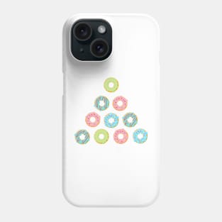 Donut christmas tree Phone Case