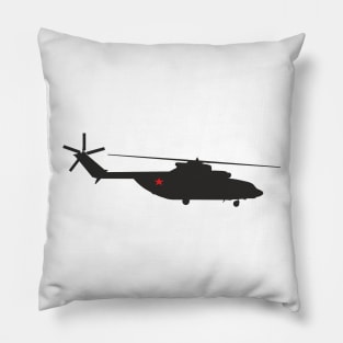 Russian Mi-26 Helicopter Pillow