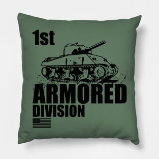 1st Armored Division Pillow