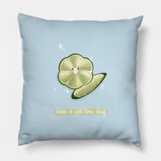 Have a sub-lime day lime pun Pillow
