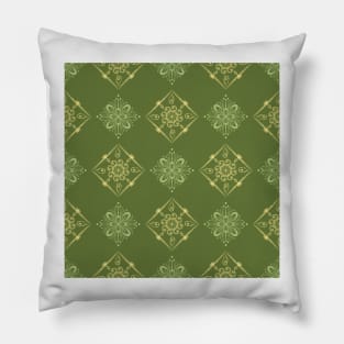 Decor abstract geometric mosaic 03 Pillow