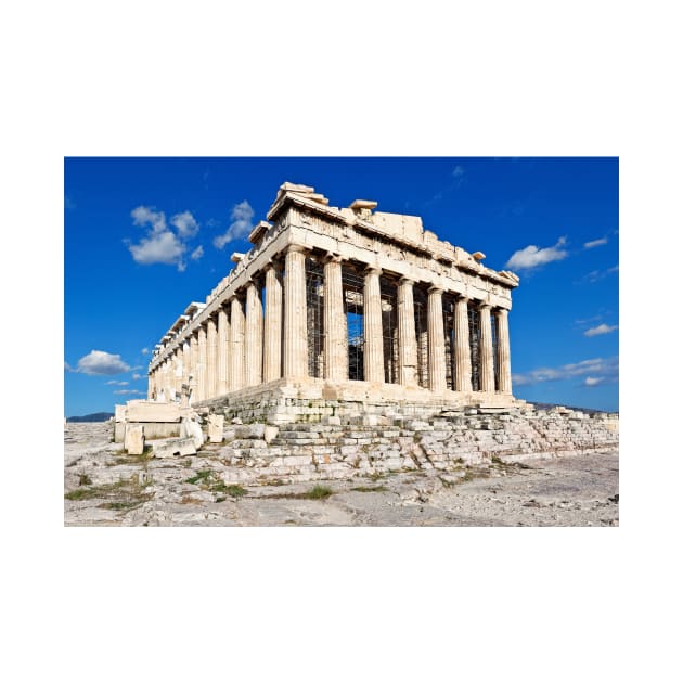 The Parthenon (447 B.C.) on the Athenian Acropolis, Greece by Constantinos Iliopoulos Photography