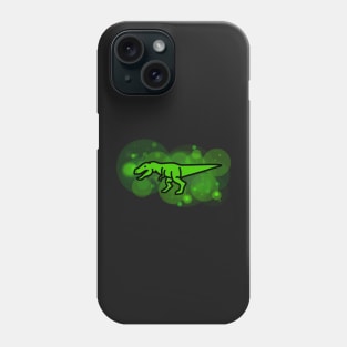 Green T-Rex Rainbow Dinosaurs Series Phone Case