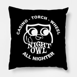 Northern soul night owl Pillow