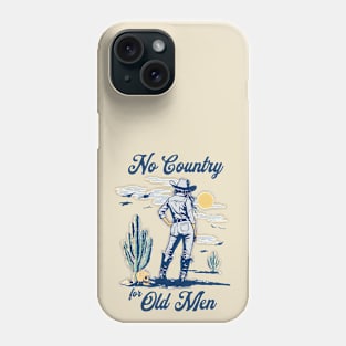 No Country for Old Men Feminist Pro Choice Vintage Cowgirl Phone Case