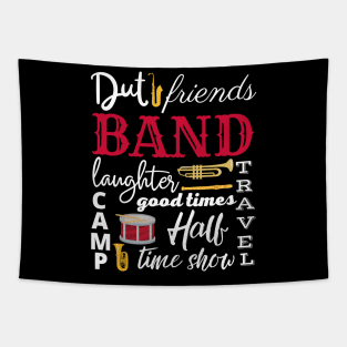 Marching Band Word Cloud Tapestry