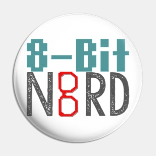 8-Bit Nerd Pin