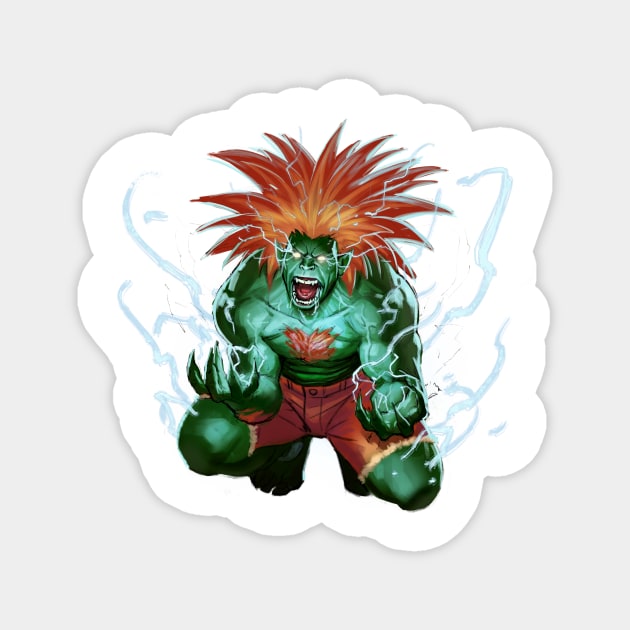 Blanka Magnet by ohshirtdotnet