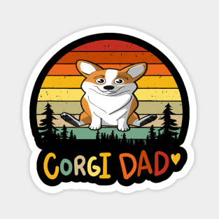 Corgi Dad  (47) Magnet