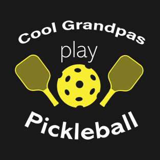 Cool Grandpas Funny Pickleball T-Shirt