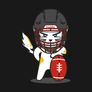 american football cat T-Shirt