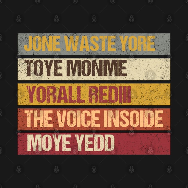 JONE WASTE YORE Funny I Miss You Jone Waste Yore Toye Monme by Emouran