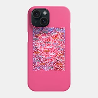 Love, Love, Love Phone Case