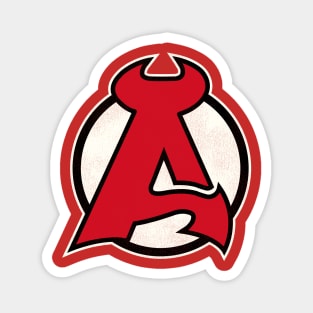 Defunct Albany Devils Hockey Team Magnet