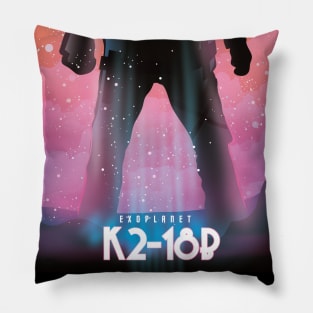 K2-18b Exoplanet Space art Pillow