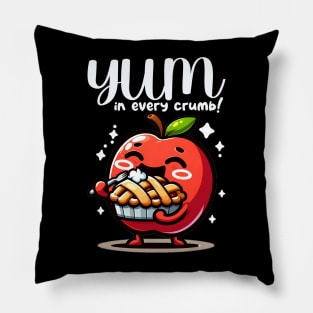 yum in every crumb Pillow