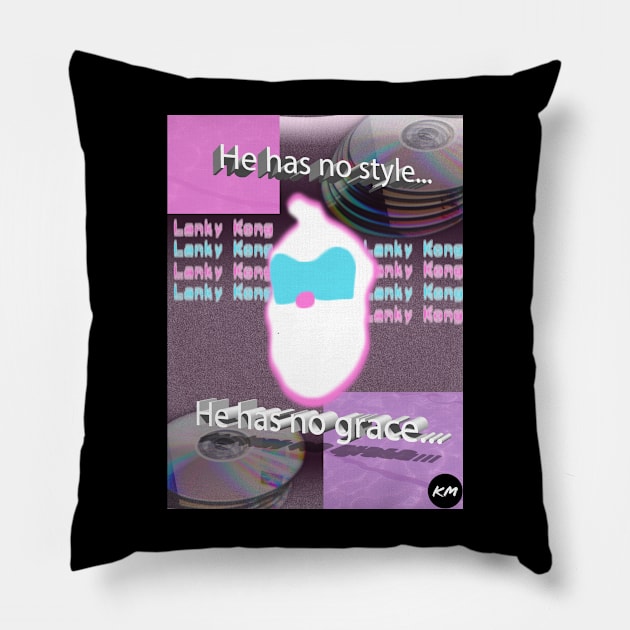 LankyWave.mp3 Pillow by kymeloart