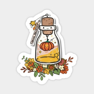 Potion Pumpkin, Magic Potion, Spooky Alchemy, Potion Master Magnet