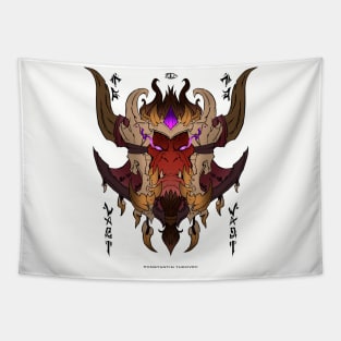 Orc Warlock Tapestry