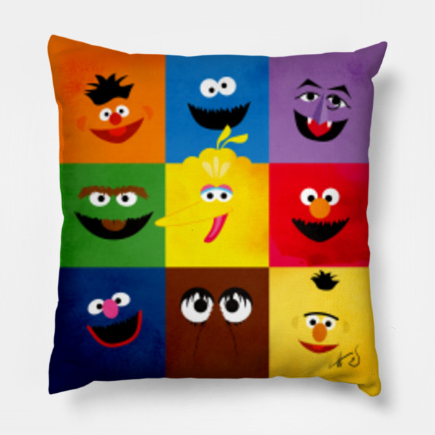 Sesame Street Sesame Street Pillow Teepublic
