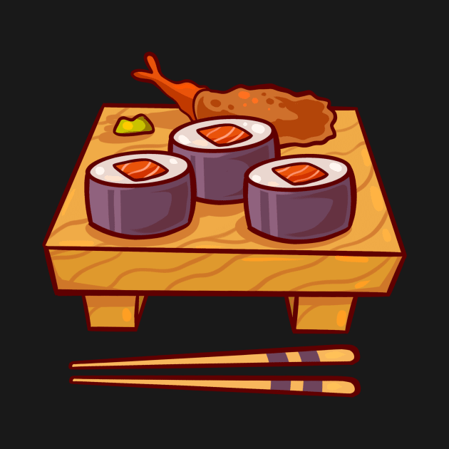 Little Sushi Lunch by Claire Lin