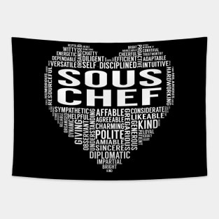 Sous Chef Heart Tapestry