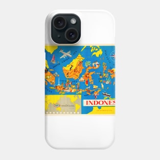 Vintage Travel - Indonesia Phone Case