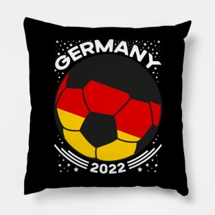 Germany Flag Soccer Football Team Pillow